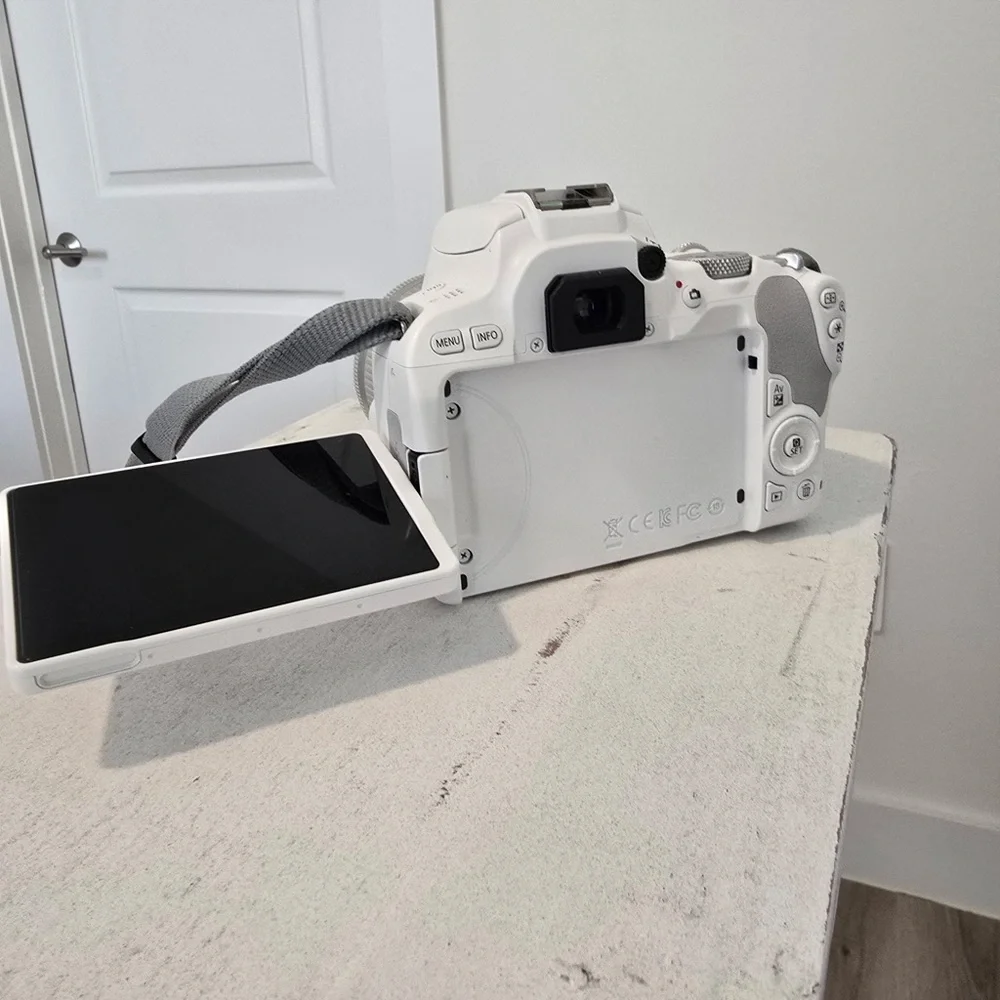 Canon EOS Rebel SL2 White Camera